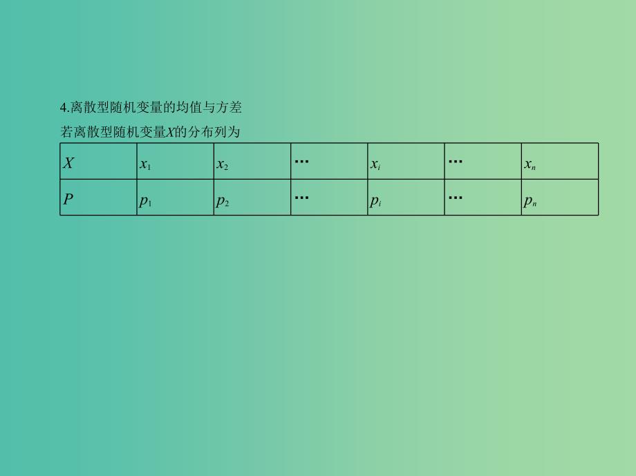 高考数学一轮总复习第十二章概率与统计12.4离散型随机变量及其分布列均值与方差课件理新人教B版.ppt_第4页