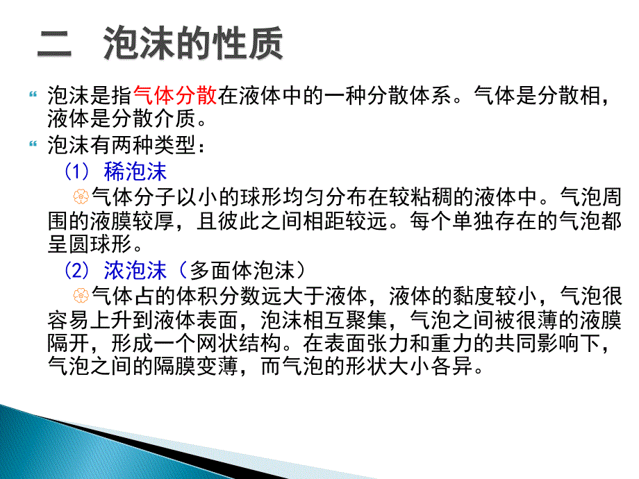 第3章表面活性剂的功能与应用起泡和消泡作用_第3页