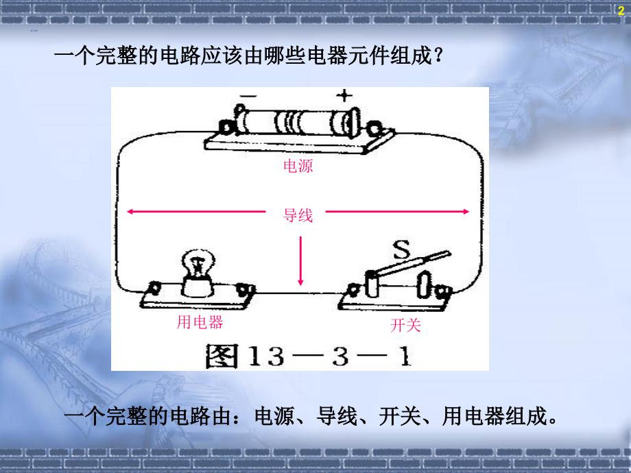 新课标沪科版初中物理第十三章第三节《连接串联电路和并联电路》精品课件_第2页