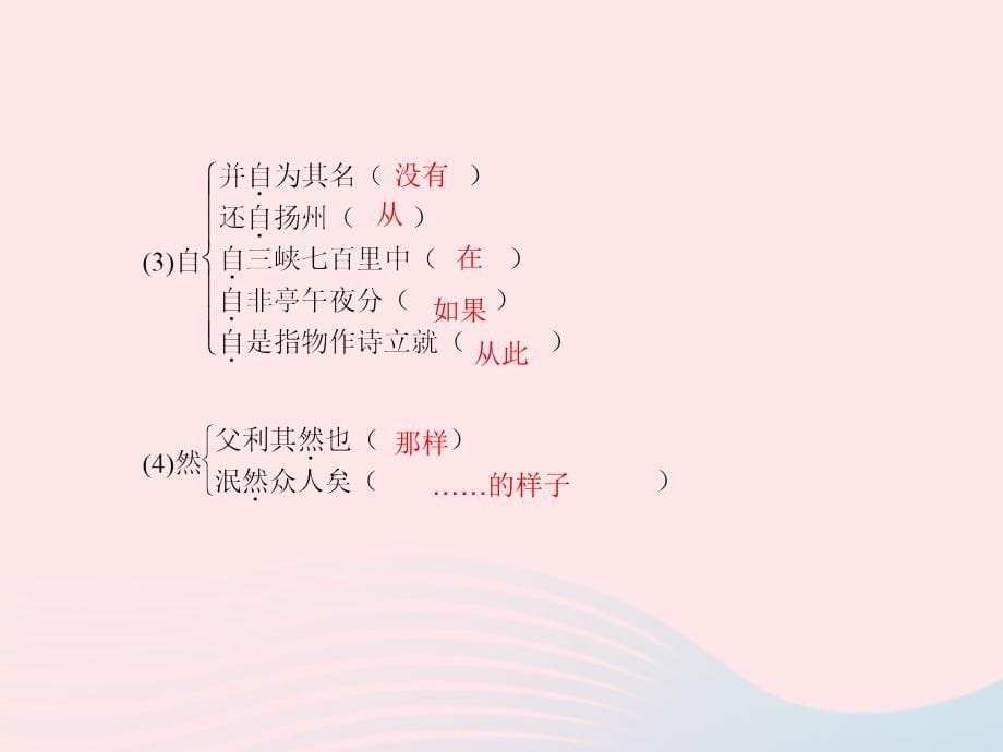 最新七年级语文上册专题复习六文言文基础训练课件语文版语文级上册语文课件_第5页