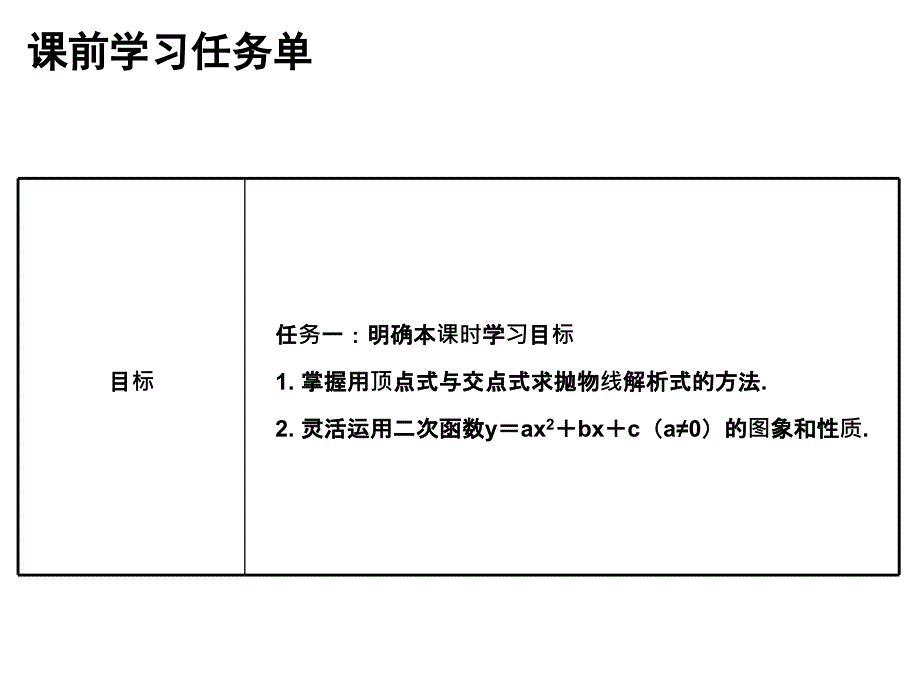 九年级数学人教版小册子课件第二十二章第23课时_第2页