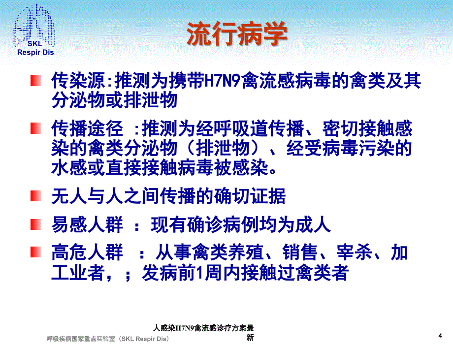 人感染H7N9禽流感诊疗方案最新课件_第4页