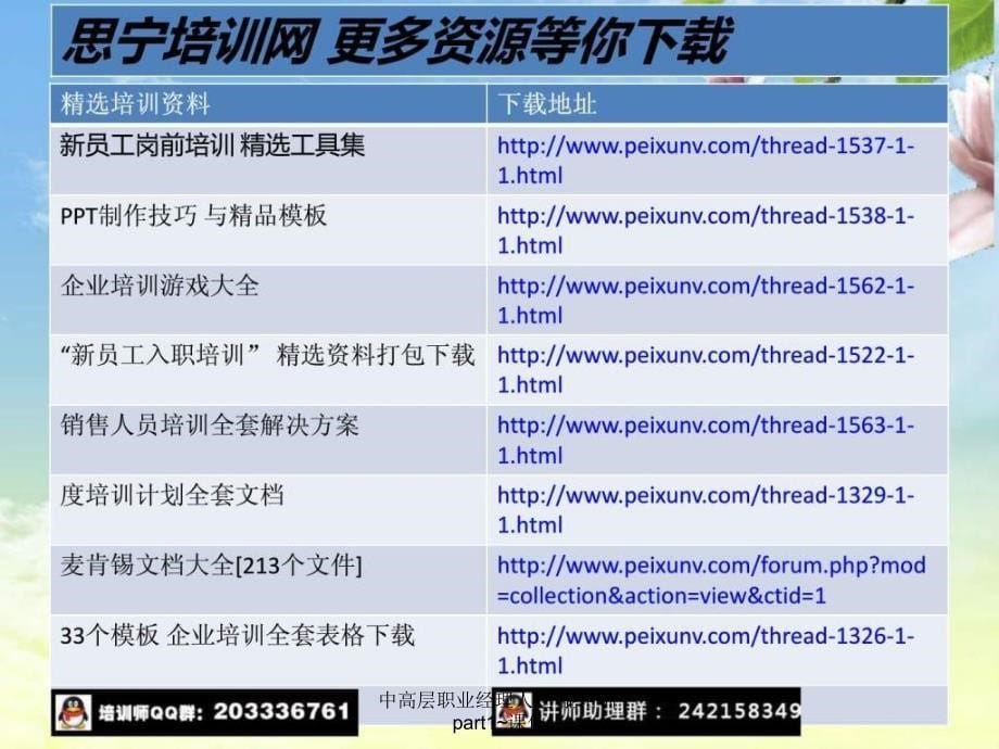 中高层职业经理人才能培训part1课件_第5页