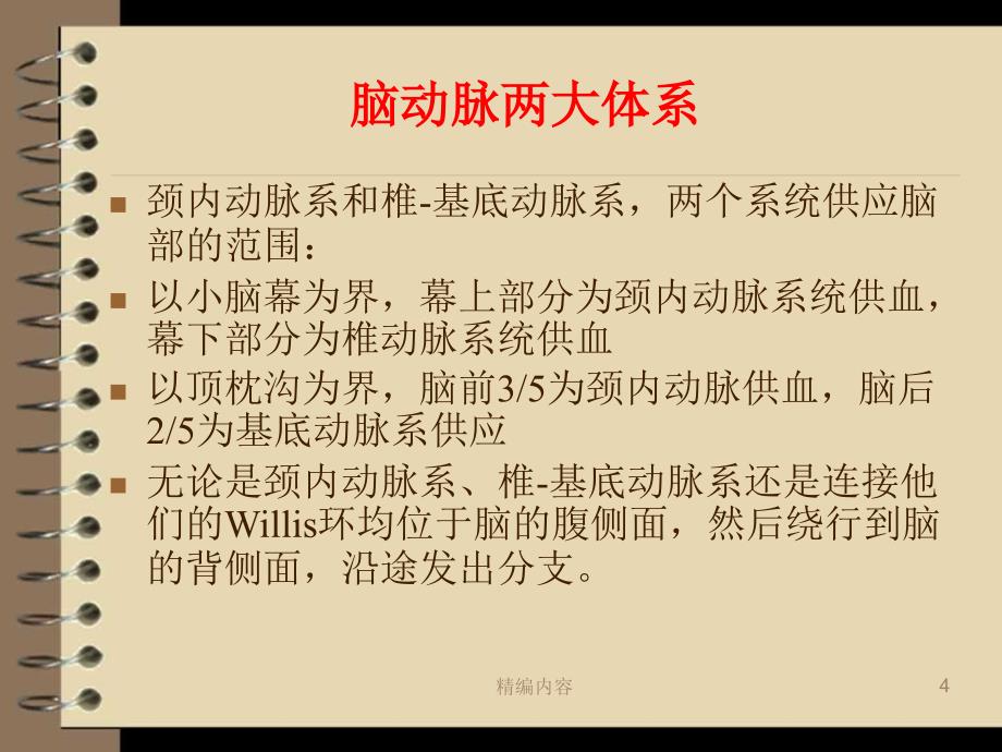 神经内科脑血管解剖及脑梗塞定位诊断深度分析_第4页