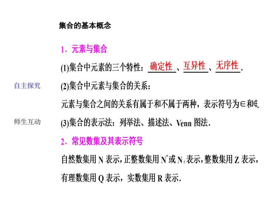 高考一轮数学复习课件：第一章第一节集合.ppt_第3页