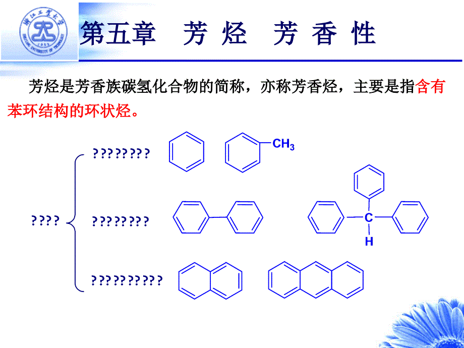 有机化学课件-芳香族_第1页