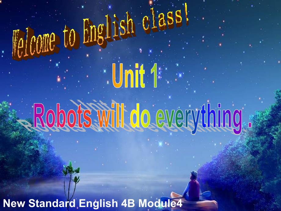 外研版（三起）四年级英语下册：M3U1 Robots will do everything（2）课件ppt免费下载_第1页