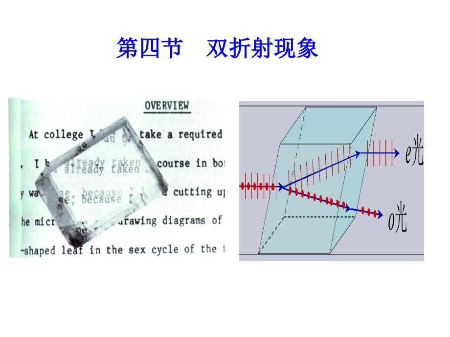 大学物理：13-3双折射_第1页