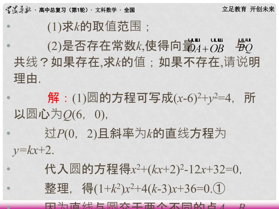 高三数学第一轮总复习 7.4 圆的方程课件（2）_第3页