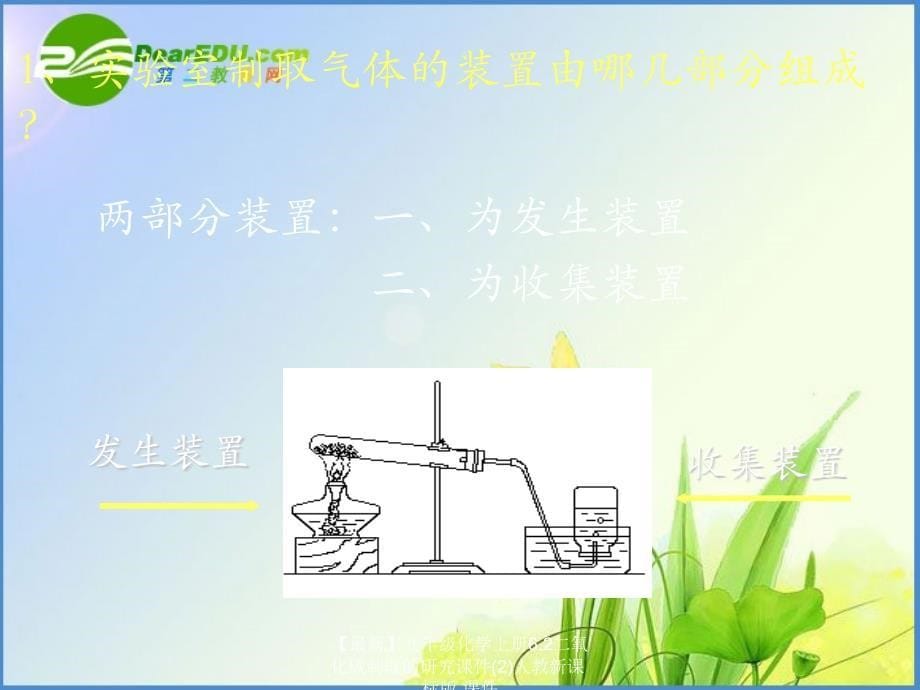 最新九年级化学上册6.2二氧化碳制取的研究课件2人教新课标版课件_第5页