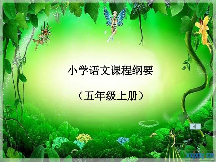五年级上册课程纲要_第1页