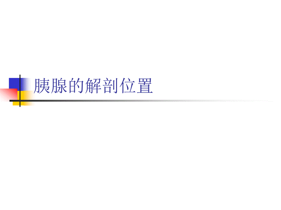 胰腺的解剖位置.ppt_第1页