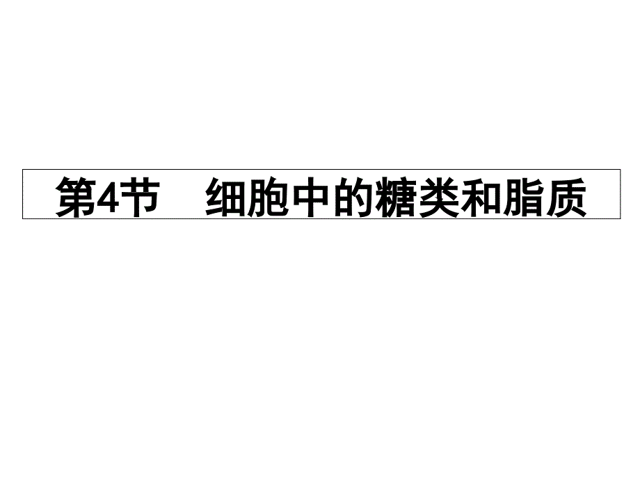 细胞中的糖类和脂质_第3页