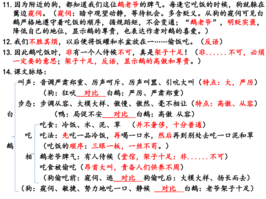 人教四年级语文上册第四单元知识点总结_第2页