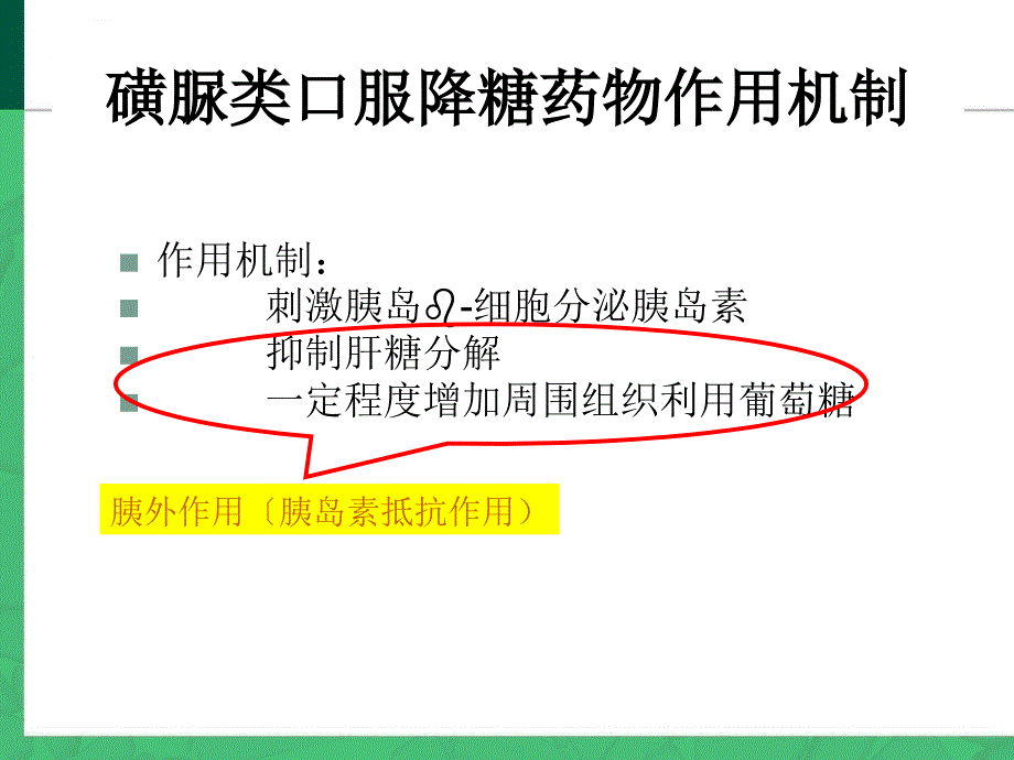 SU类降糖药物ppt课件_第2页