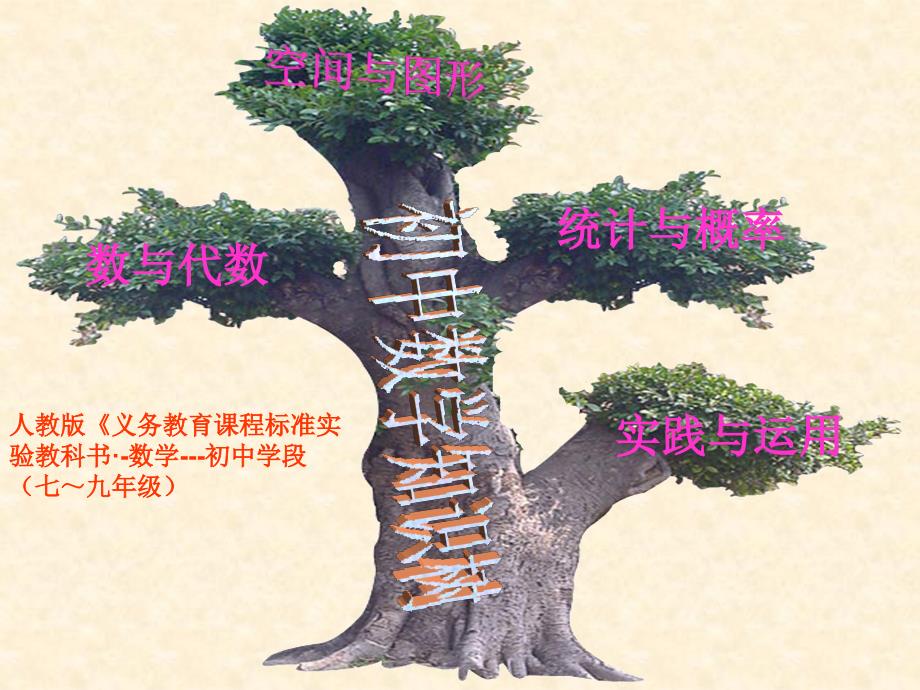 初中数学教材知识树_第1页