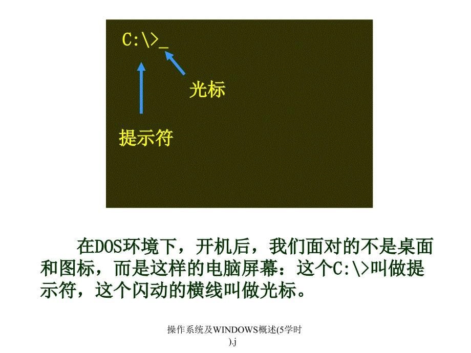 操作系统及WINDOWS概述5学时.j课件_第5页