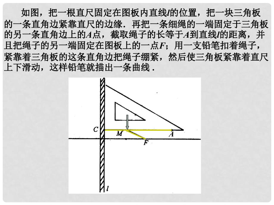 四川省成都市高中数学 第二章 圆锥曲线与方程 2.4.1 抛物线及其标准方程课件 新人教A版选修21_第3页