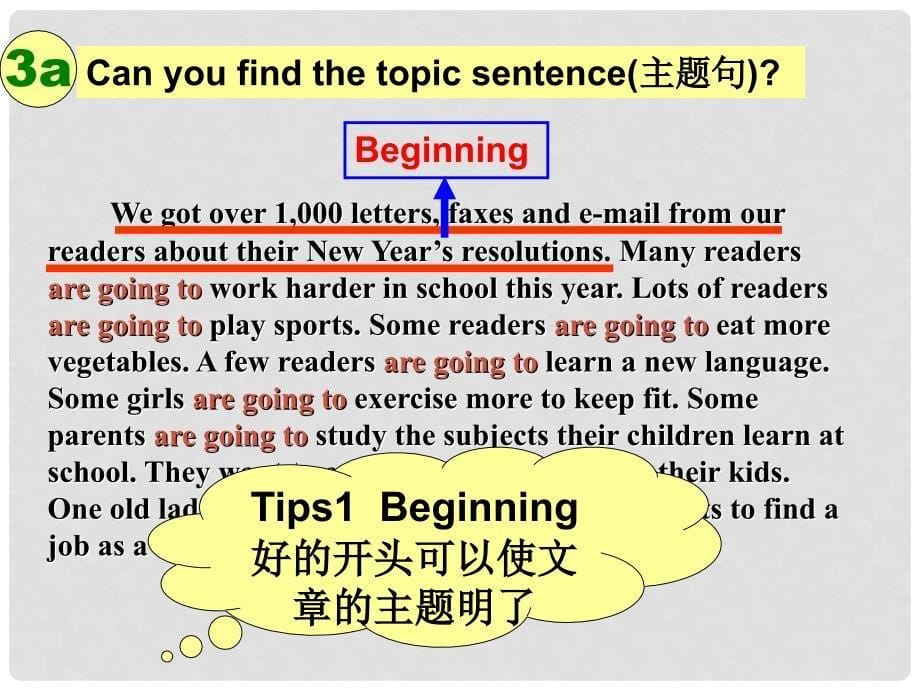 浙江省泰顺县罗阳二中八年级英语上册《unit10 I’m going to be a basketball pPeriod 4 Section B 3a4 课件 人教新目标版_第5页