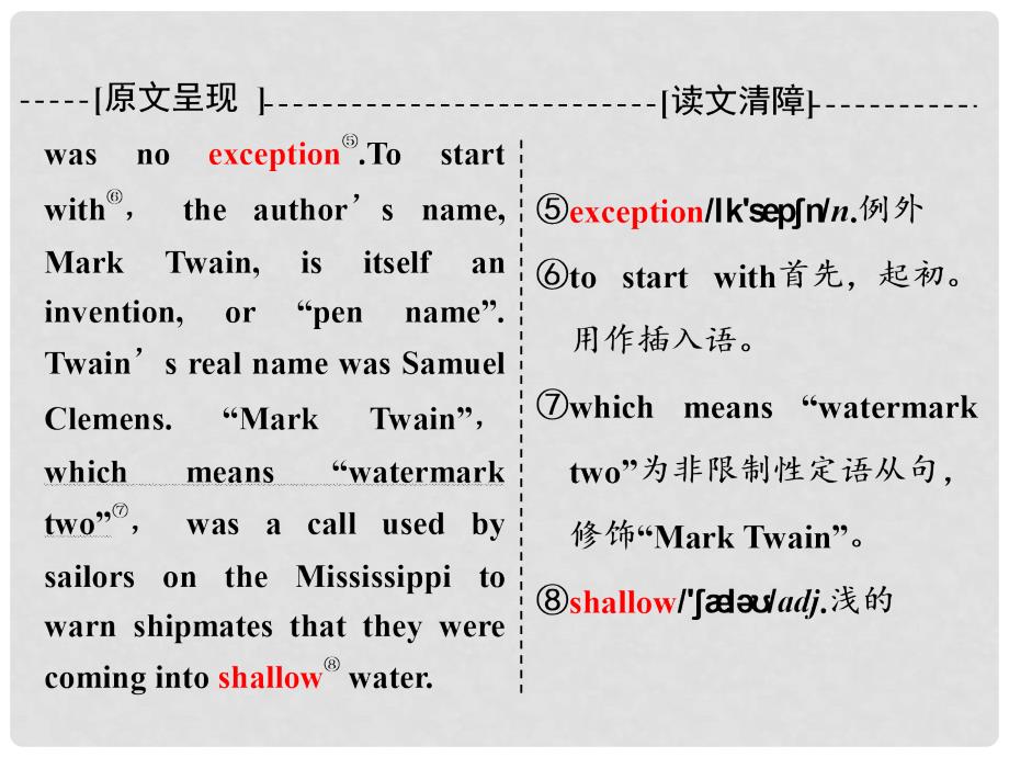 高中英语 Module 3 Adventure in Literature and the Cinema Section Ⅳ Other Parts of the Module课件 外研版必修5_第2页