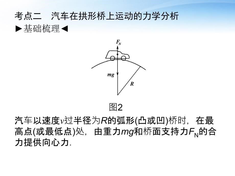 高考物理一轮复习(要点命题导向策略)414生活中的圆周运动离心现象_第5页