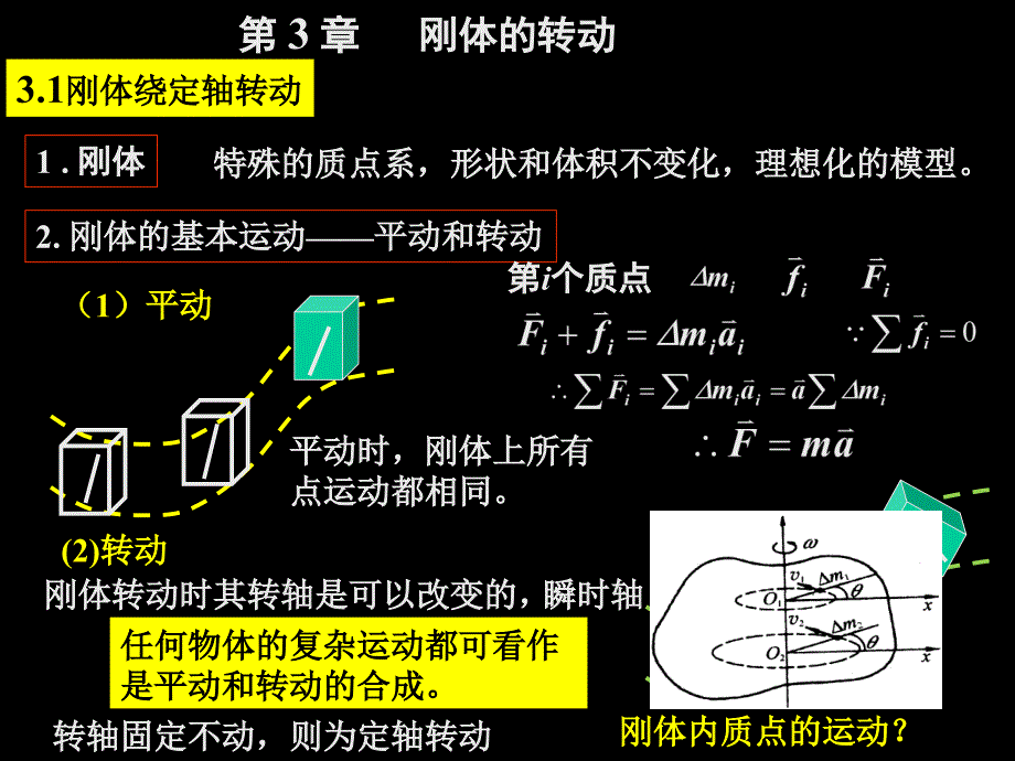 大学物理：5刚体_第1页