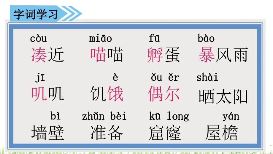 最新部编版小学三年级语文上册《总也倒不了的老屋》名师课件_第5页