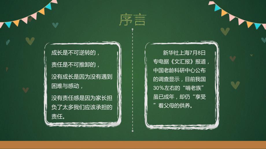 绿色黑板风责任与担当主题班会图文ppt演示_第3页