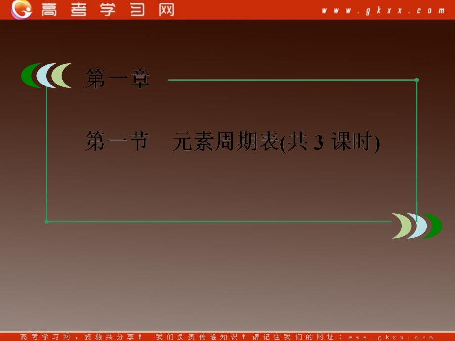 高中化学必修2课件：1-1-1元素周期表_第3页