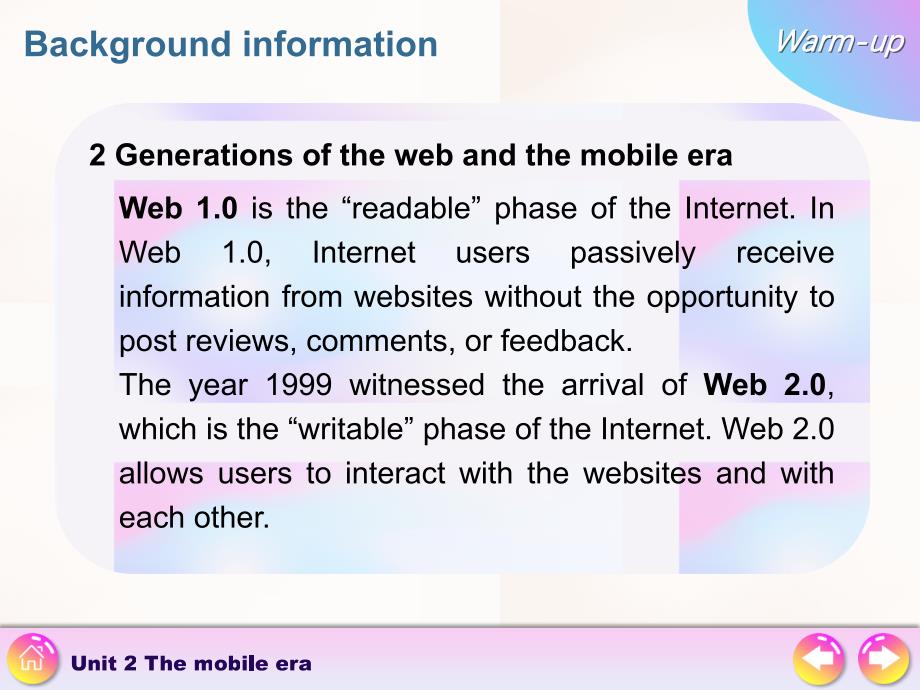 外教社2023新标准高职公共英语：实用综合教程（第三版）第3册 PPT课件Unit 2 The mobile era_第4页