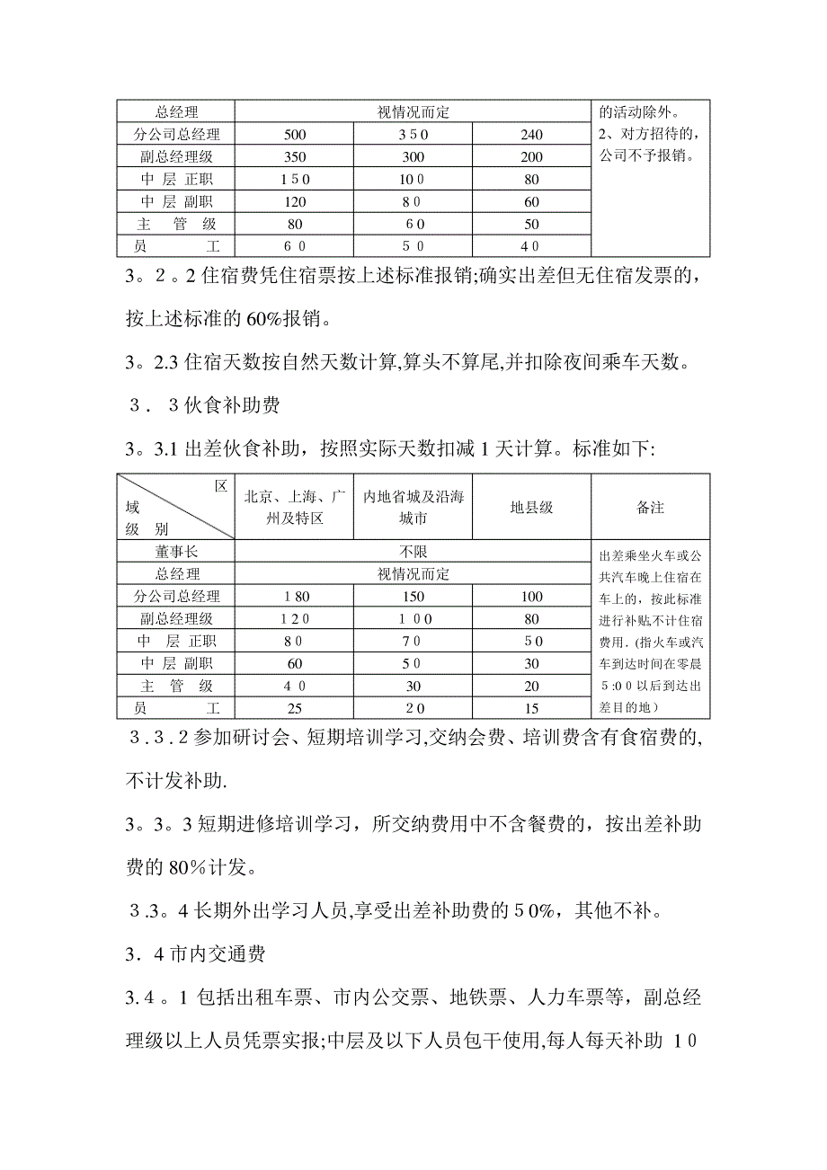 差旅费管理制度(DOC)_第3页