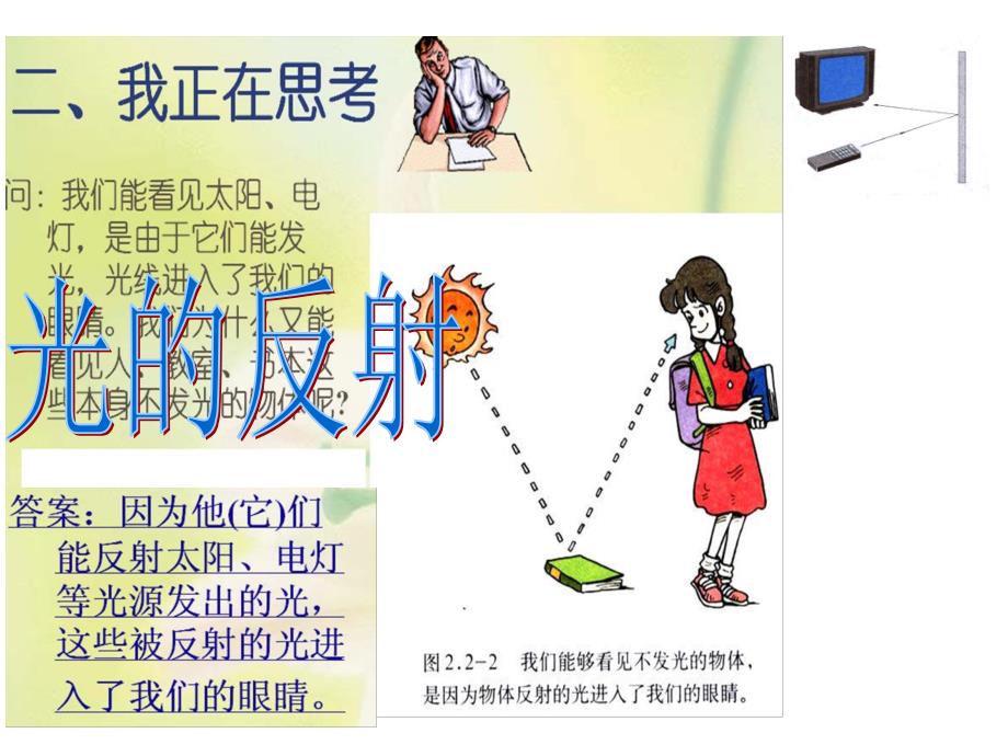 教学课件_光的反射PPT (2)_第1页