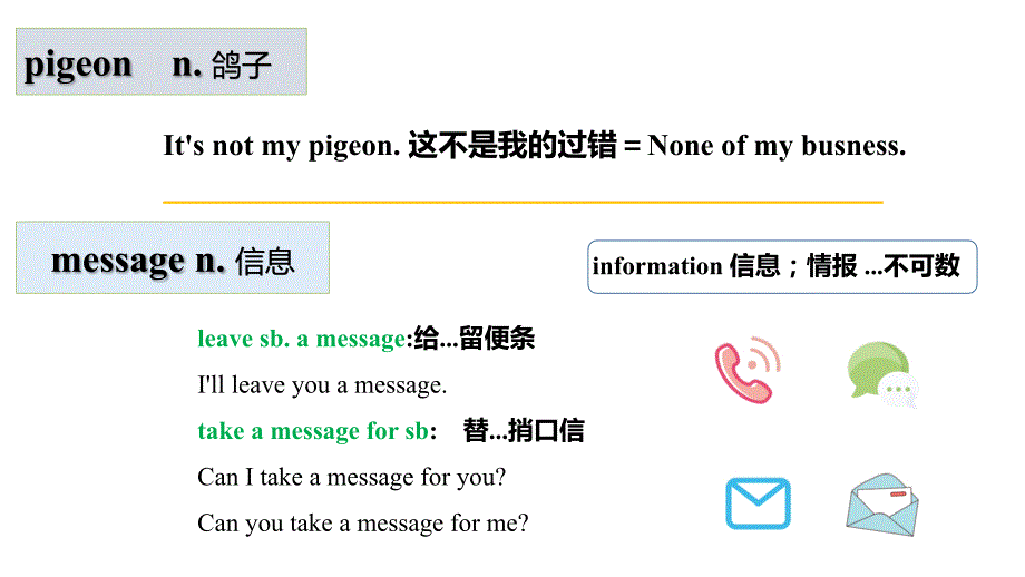 英语新概念2 Lesson 5 No wrong number 同步教学课件_第4页