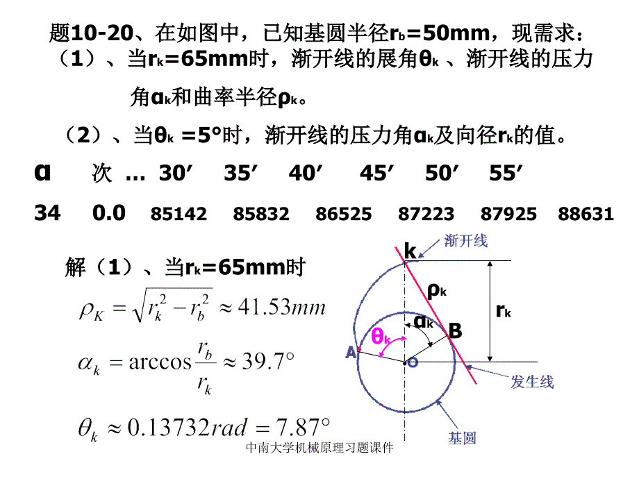 中南大学机械原理习题课件_第1页