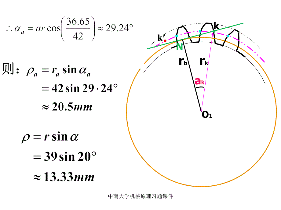 中南大学机械原理习题课件_第4页