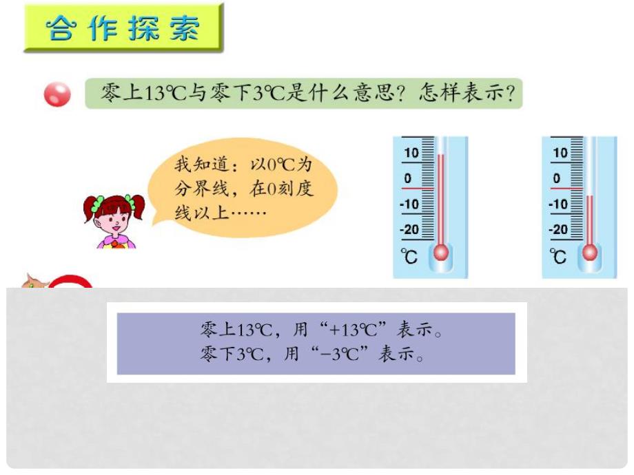 五年级数学下册 第一单元《中国的热极—认识正负数》课件2 青岛版六三制_第3页