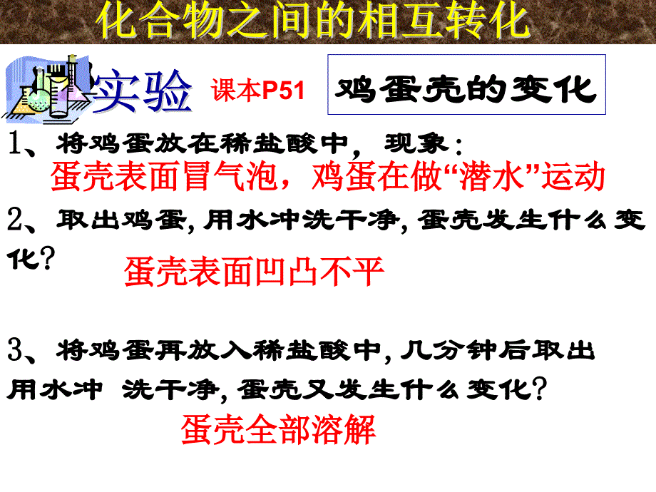 2.2物质转化的规律(四)化合物之间的相互转化_第4页