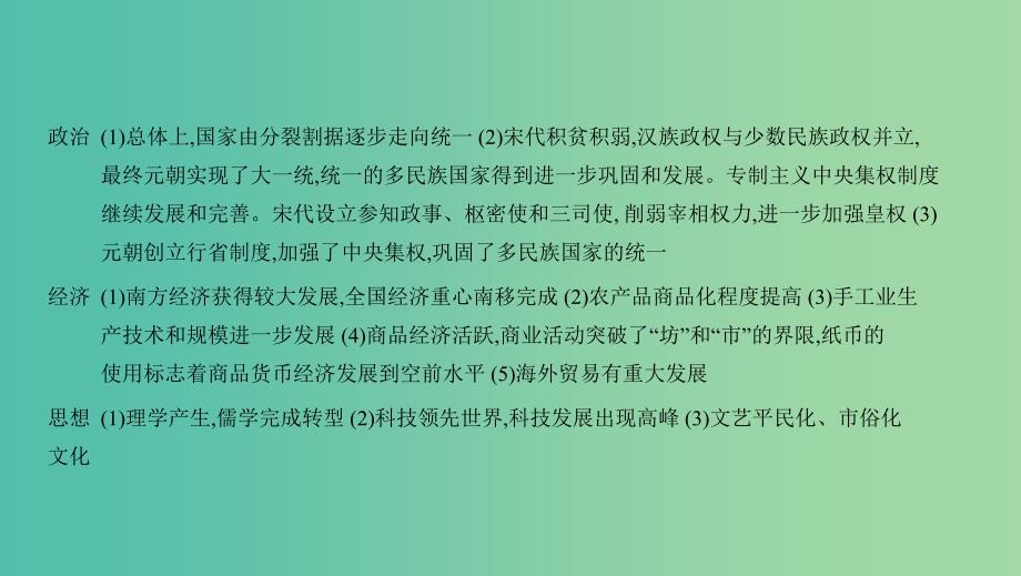 课标通史版2020版高考历史大一轮复习专题三第6讲宋元时期政治制度的巩固与发展课件.ppt_第4页