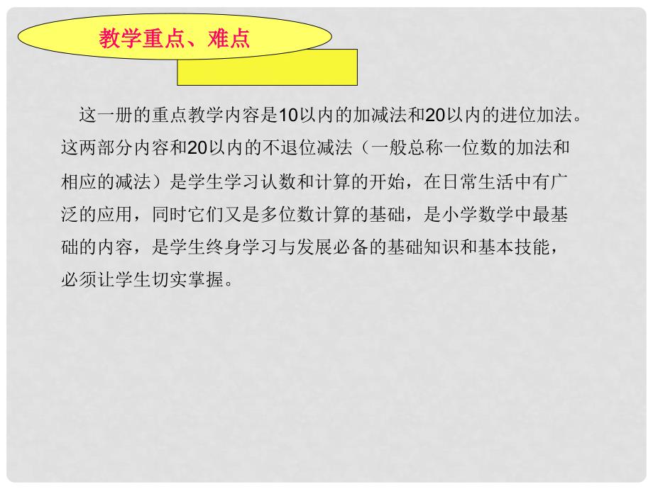 一年级数学上册 第一单元 知识树备课课件（新版）新人教版_第4页