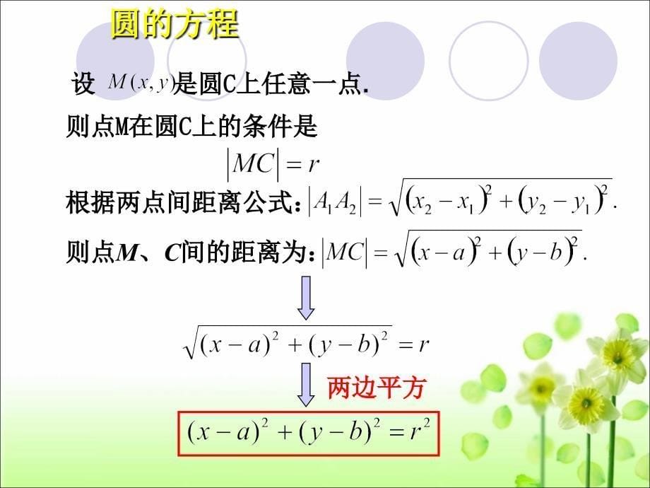 圆的标准方程课件_第5页