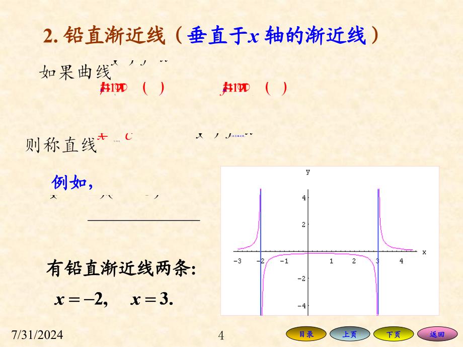 高等数学课件：3-6 函数图形的描绘_第4页