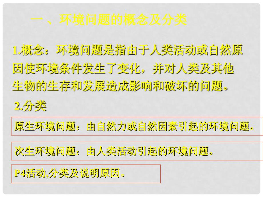 高中地理：第一章第二节《环境问题概述》课件湘教版选修6_第2页