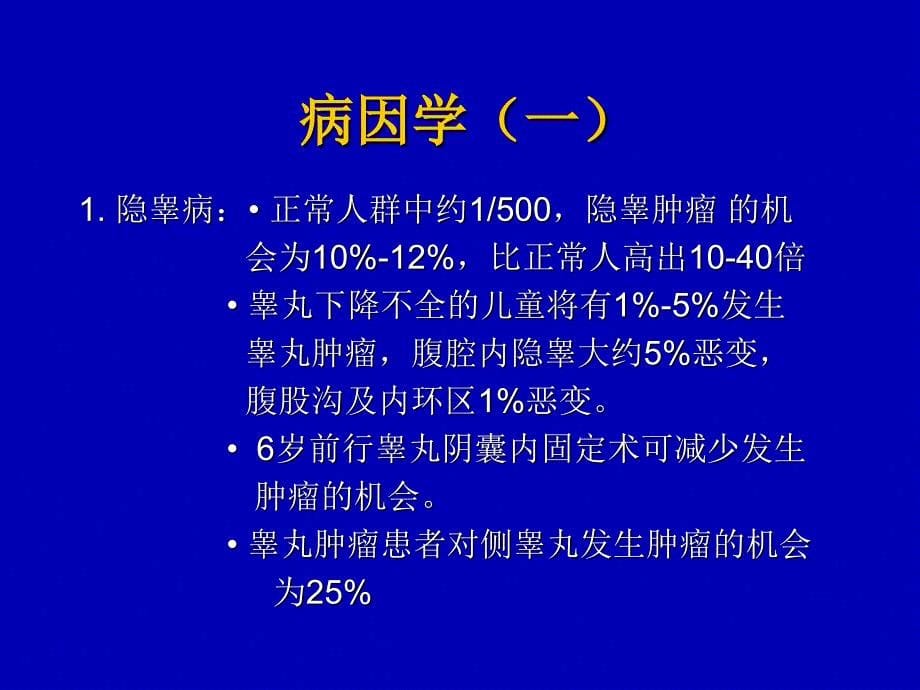 泌尿及男性生殖系统肿瘤PPT课件_第5页