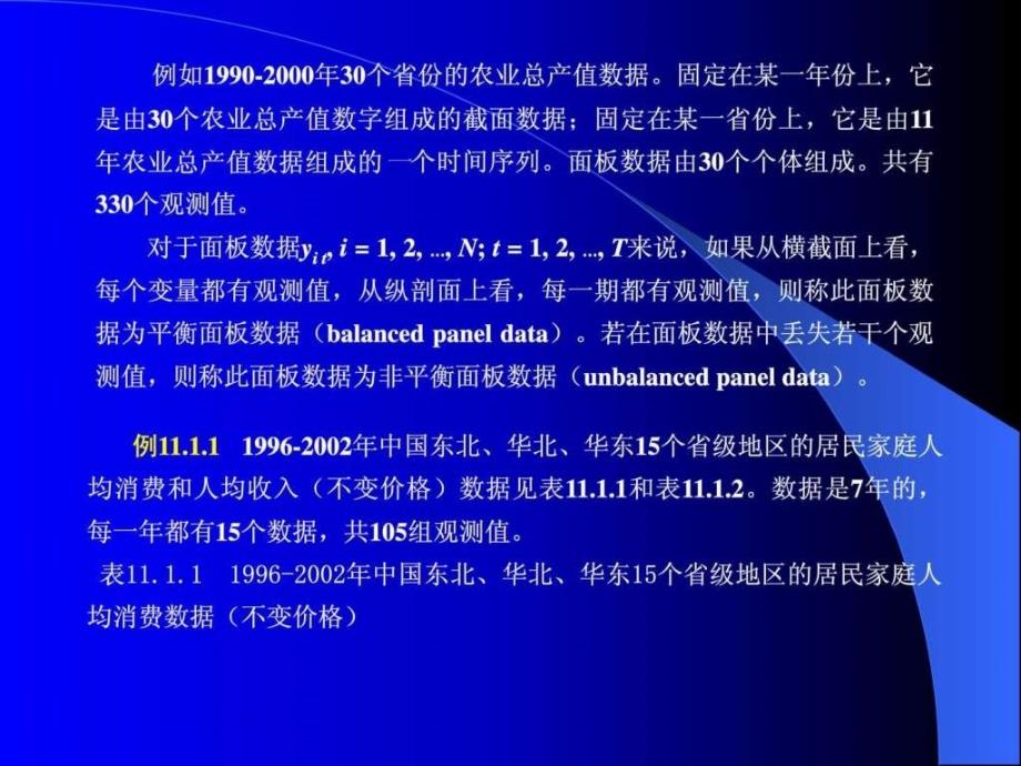 面板数据模型经典_PPT_第3页