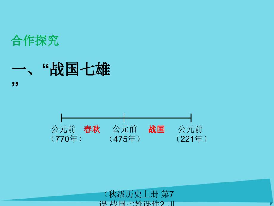 最新历史上册第7课战国七雄课件2川教版川教级上册历史课件_第3页