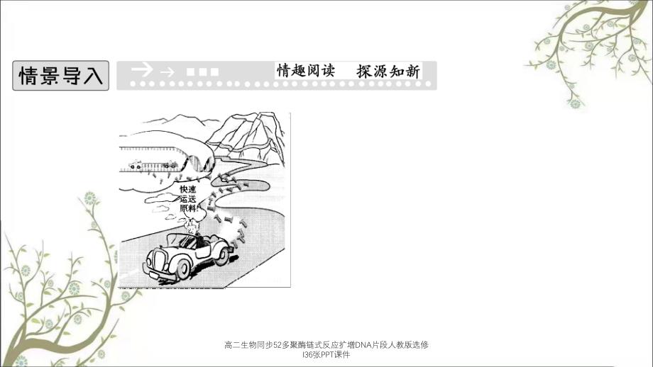 高二生物同步52多聚酶链式反应扩增DNA片段人教版选修I36张PPT课件_第2页