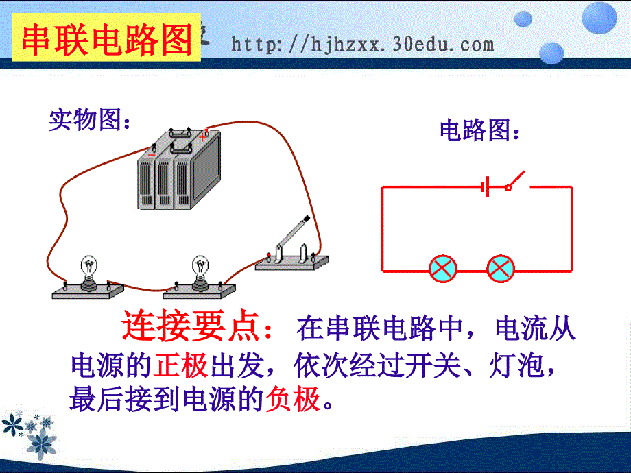 九年级物理第十五章第三节串联和并联课件1_第4页