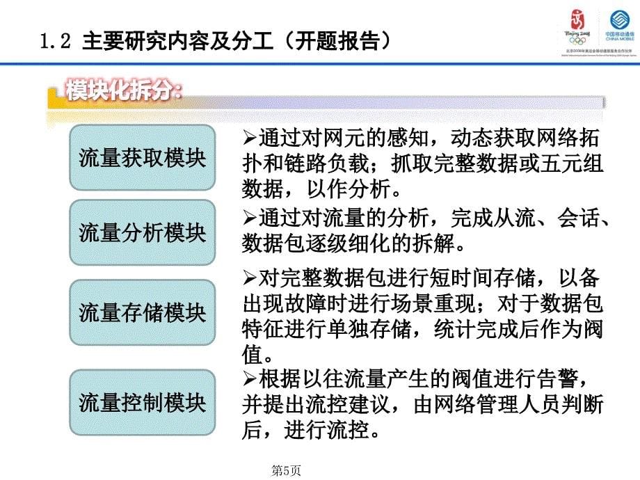 CMNet网络流量感知、监控和自动分流技术研究_第5页