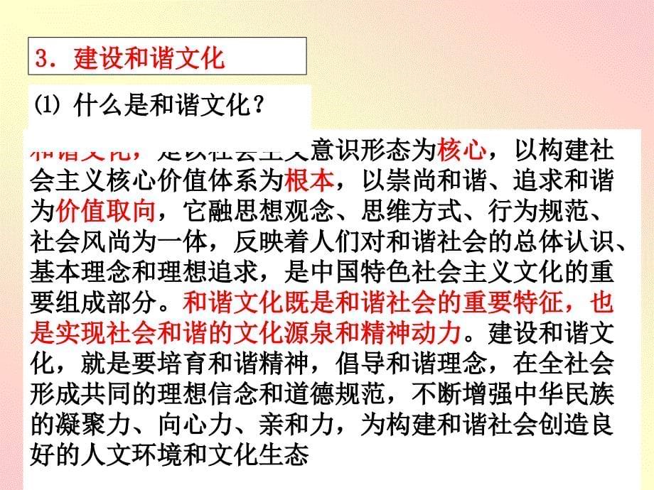 10第十章中国特色社会主义文化09_第5页