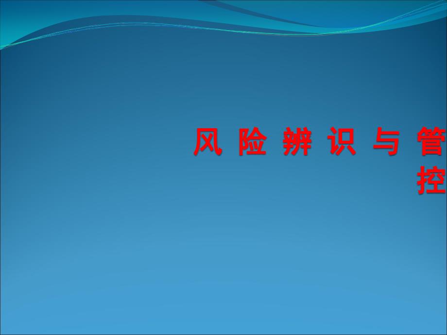 安全生产风险辨识与管控_第1页